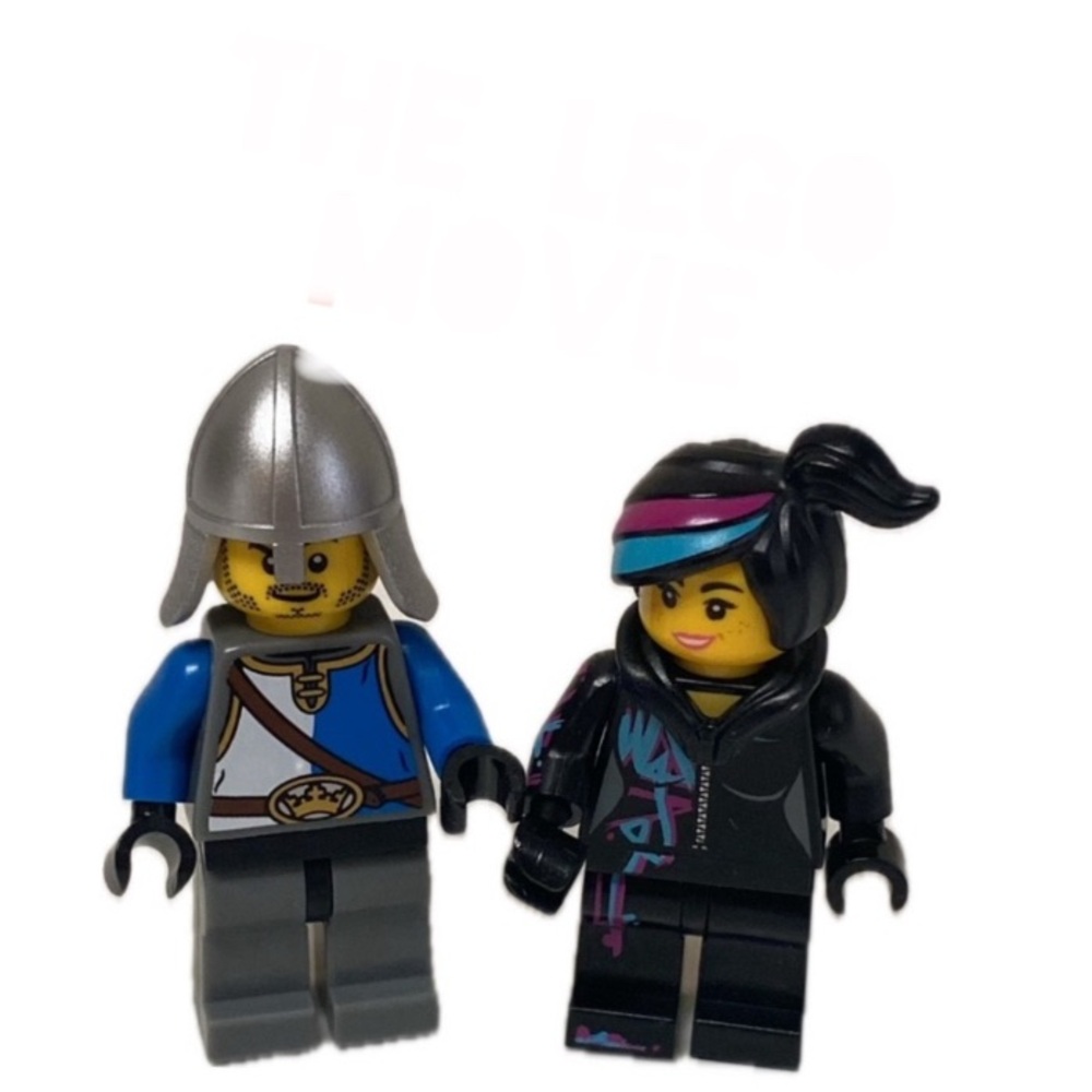 Lego The Lego Movie 2‑Piece Minifigure Set – Lucy Wild Style & Gallant Guard